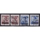 COLONIAS ITALIANAS OCUPACION ALEMANA ITALIANA EN KOTOR CROACIA YUGOSLAVIA 1944 SASSONE Nº 7/10 MICHEL 7/10 SERIE COMPLETA DE ESTAMPILLAS USADAS RARISIMAS 440 EUROS